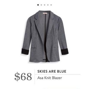 Stitch Fix X Skies are Blue Asa Knit Blazer